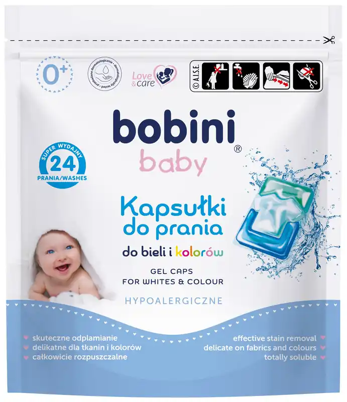 Cena promocyjna | Kapsułki do prania BOBINI Baby - 24 szt.