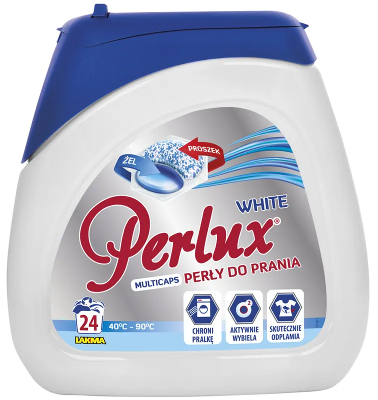 Bestseller | Kapsułki do prania PERLUX White - 24 szt.