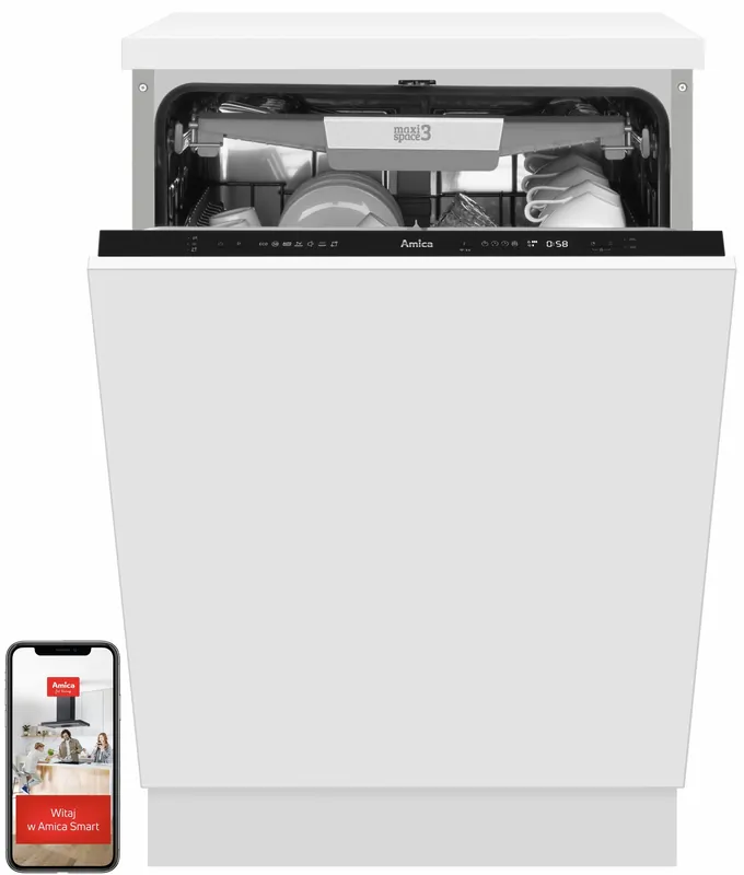 Zmywarka AMICA DIM66C7ELOCQT - Prosto z fabryki