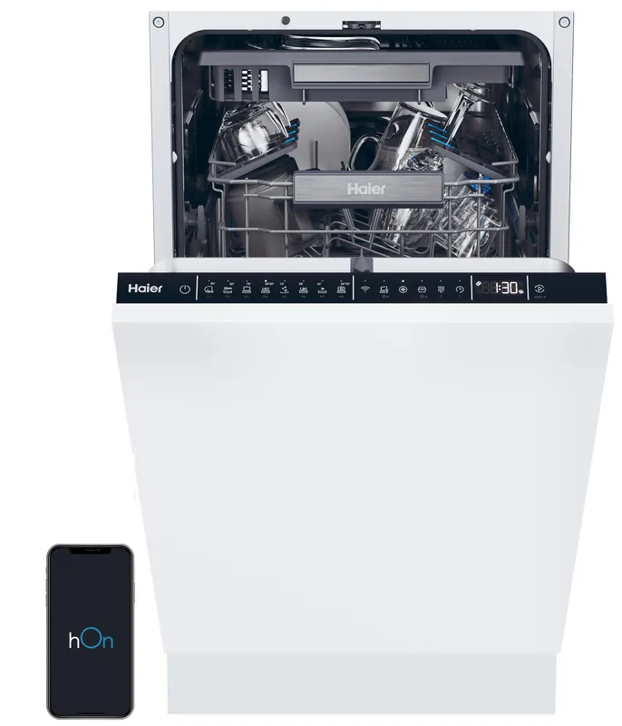 Cena promocyjna | Zmywarka HAIER I-PRO SHINE Seria 4 SXI1C3BF2BT-01 Automatyczne otwieranie drzwi Aqua Stop