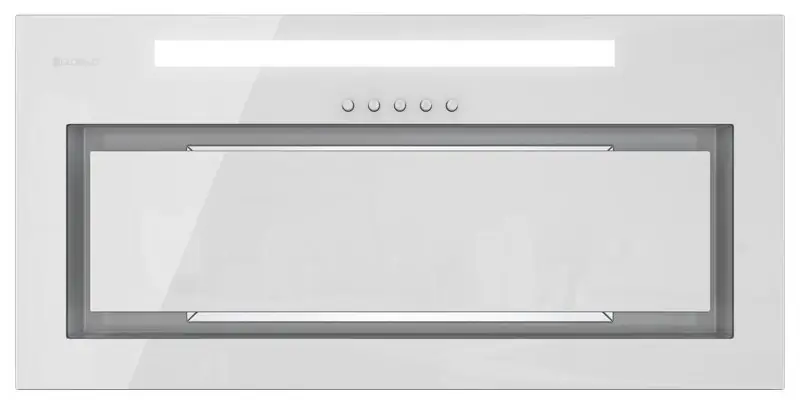 Obniżka - Okap GLOBALO Senturo 60.3 Biały 525m3/h 66dB klasa B