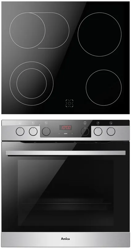 Oszczędź więcej | Kuchnia AMICA CHED37319X X-TYPE Powłoka TouchFree