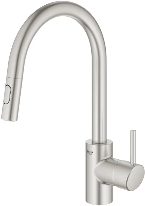 Bateria GROHE Concetto 31483DC2 Stal nierdzewna - Bezpieczna płatność