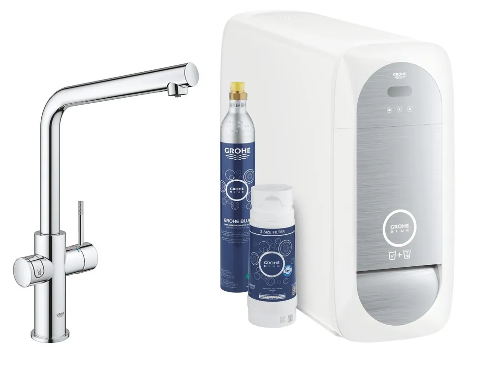 Bateria GROHE Blue Home 31454001 z filtrem Chrom | Wysoka jakość