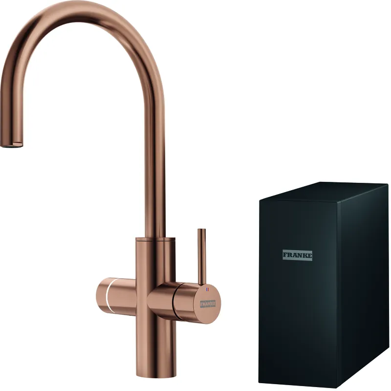 Bateria FRANKE Mythos Water Hub All in One 160.0731.758 z filtrem Miedziany | Bardzo popularny produkt