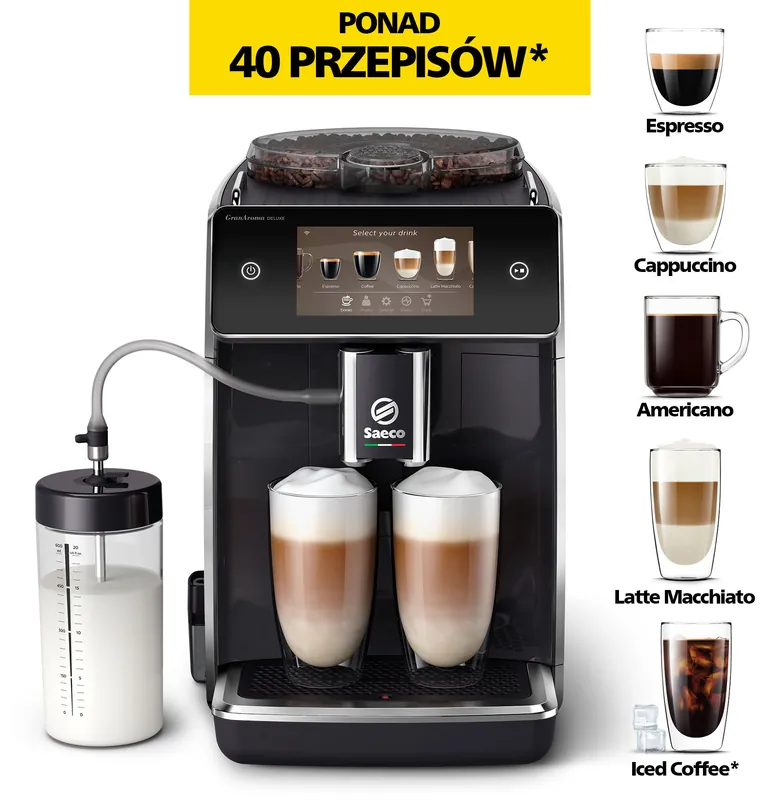 Ekspres SAECO GranAroma Deluxe SM6680/00 | Oferta specjalna