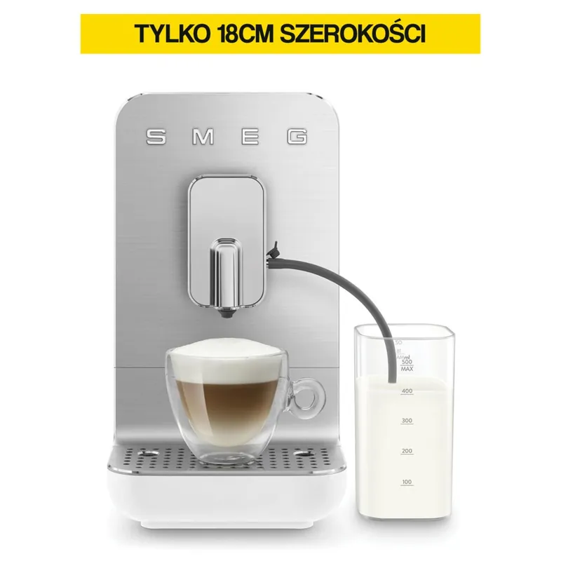 Ekspres SMEG BCC13WHMEU 18 cm szerokości - Od ręki