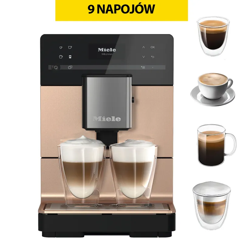 Ekspres MIELE Silence CM 5510 Miedziany - Zamów online