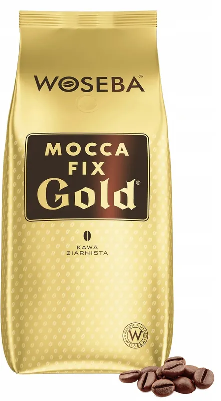 Kawa ziarnista WOSEBA Mocca Fix Gold 1 kg - Nie przegap