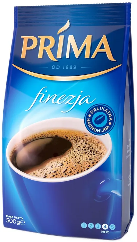 Właśnie dodano - Kawa mielona PRIMA Finezja 500 g