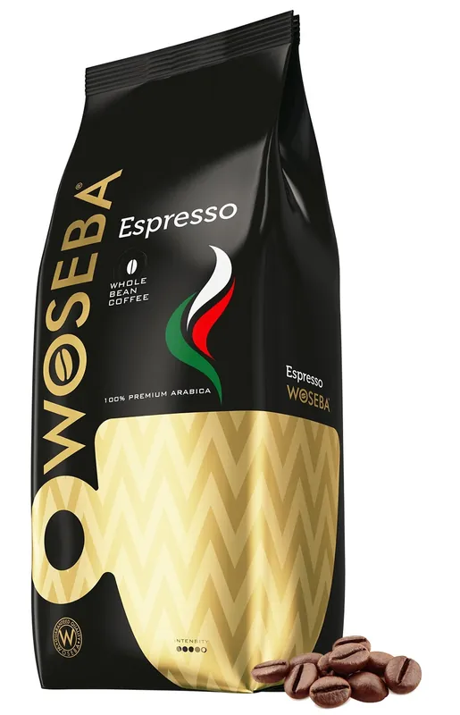 Świetna cena - Kawa ziarnista WOSEBA Espresso Arabica 1 kg