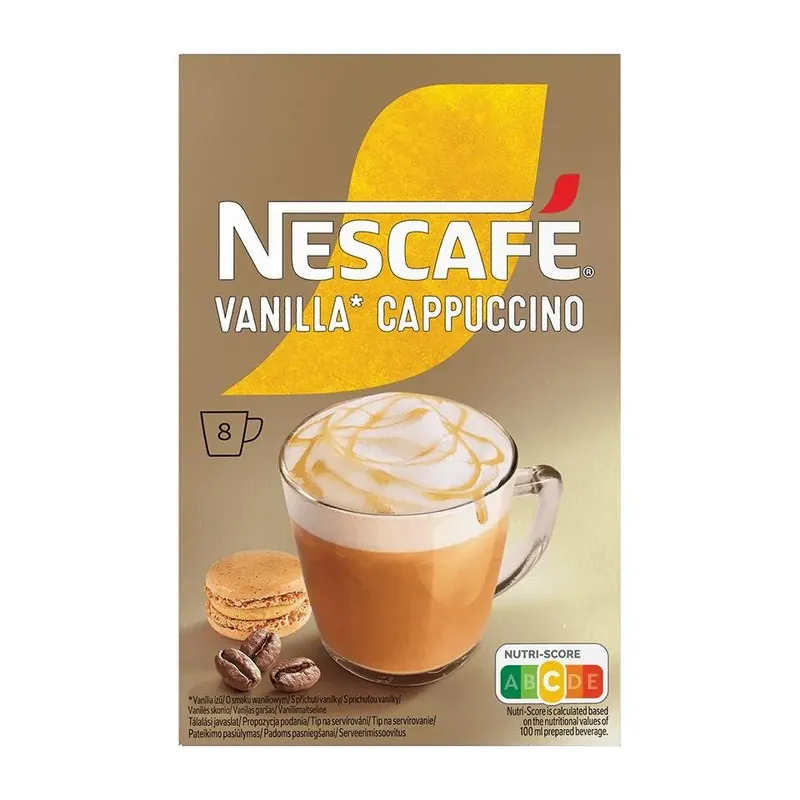 Hit sprzedaży - Kawa rozpuszczalna NESCAFE Vanilla (8 szt.)