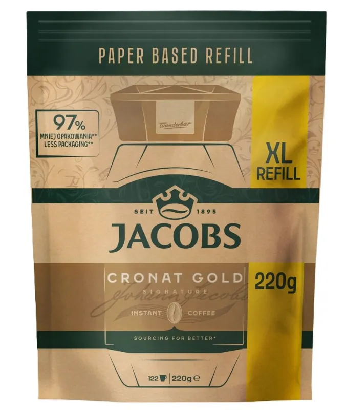 Świetna oferta | Kawa rozpuszczalna JACOBS Cronat Gold 220 g