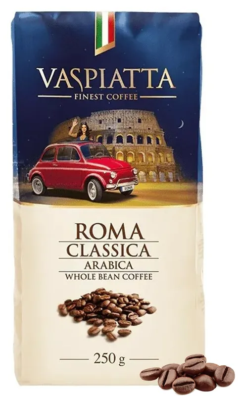 Kawa ziarnista VASPIATTA Roma Classica Arabica 250 g | Już w sprzedaży