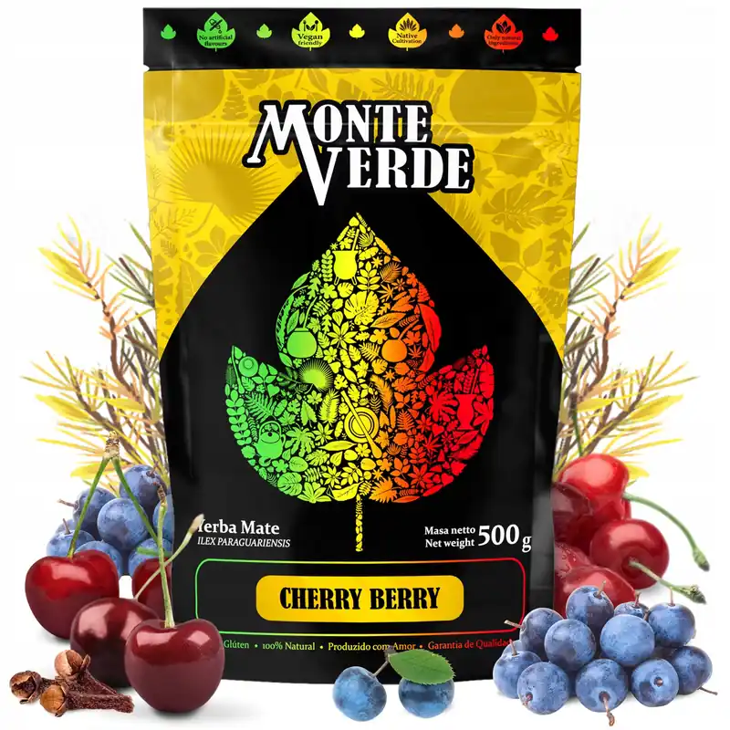 Taniej - Yerba Mate MONTE VERDE Cherry Berry 500 g