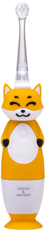 Top oferta - Szczoteczka soniczna dla dzieci GÖTZE & JENSEN ST050Y Kids z podświetleniem Żółta