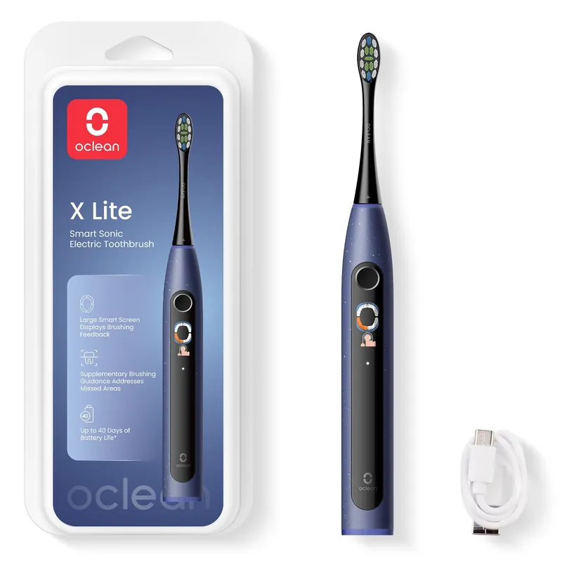 Szczoteczka soniczna OCLEAN X Lite Niebieski | Sprawdzony produkt