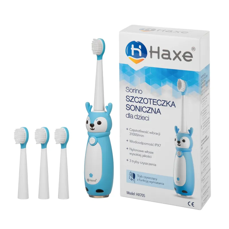 Szczoteczka soniczna HAXE Sorino HX705 Niebieski - Ekspresowa dostawa