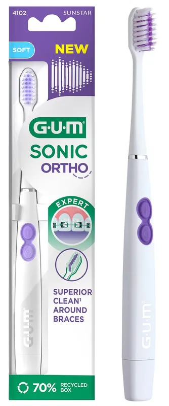 Szybka dostawa | Szczoteczka soniczna GUM Sonic Ortho