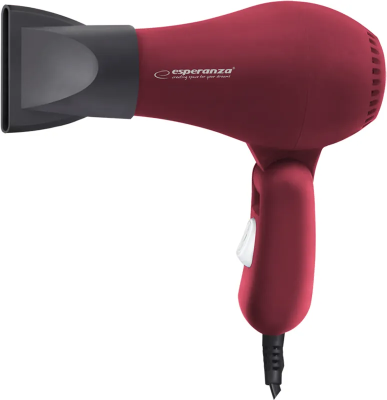 Suszarka ESPERANZA Aurora EBH003R Czerwony 750W - Tylko w tym tygodniu