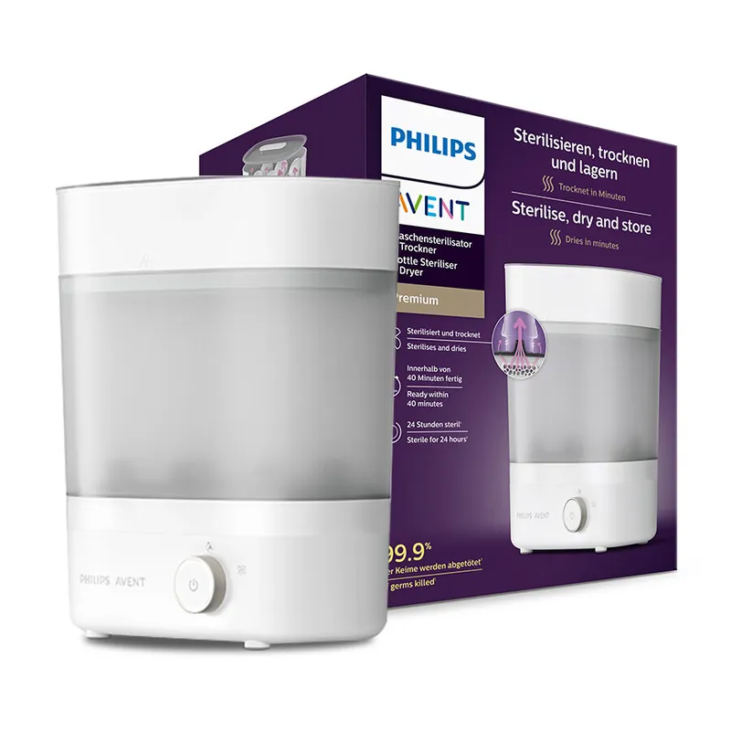Elektryczny sterylizator parowy z suszarką Philips Avent SCF293/00 - Mega okazja