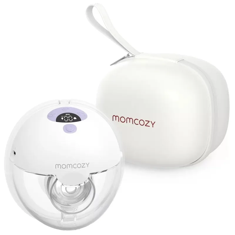 Laktator MOMCOZY M5 Pojedynczy Biało-fioletowy - Szybka wysyłka