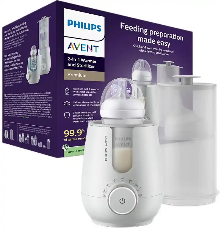 Podgrzewacz do butelek PHILIPS Avent SCF359/00 ze sterylizatorem 6w1 - Rabat
