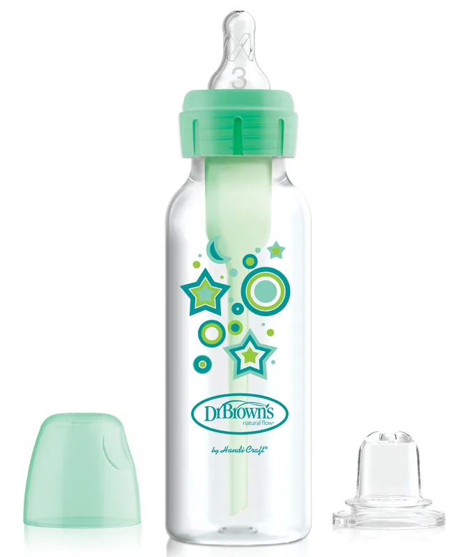 Bardzo popularny produkt | Zestaw DR BROWN‘S Od butelki do kubka 250 ml Zielony