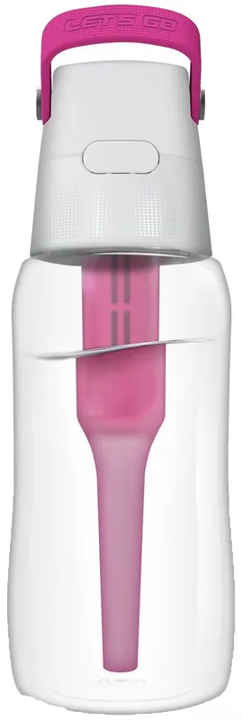 Bezpośrednio z fabryki - Butelka filtrująca DAFI Solid 500 ml Różowy + 2 filtry węglowe