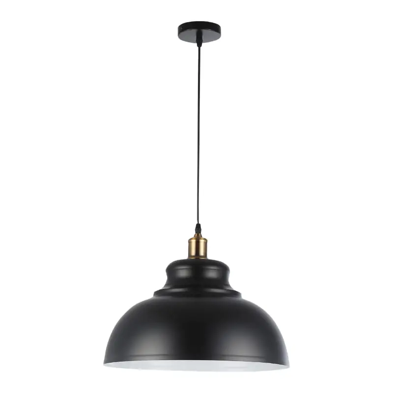 Oprawa wisząca 1 x E27, czarno-miedziana | Nowość w ofercie