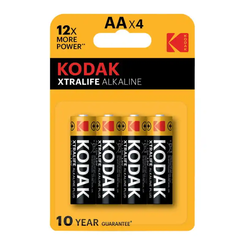 Bateria alkaliczna LR6 (AA), 4 szt., blister, XTRALIFE, KODAK - Hit cenowy