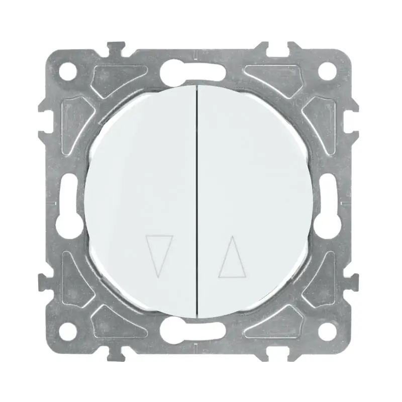 Włącznik żaluzjowy, biały, OVAL | Oferta dnia